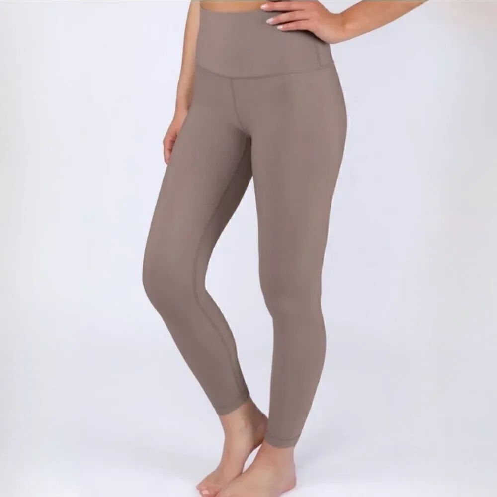 90 Degree by Reflex Women's Mocha Ankle Leggings